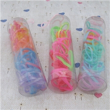 TTS489一次性皮筋透明皮筋各种颜色透明一次性皮筋