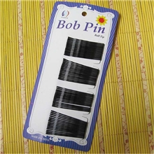 【厂家直销】60根/包装钢丝发夹刘海夹边夹一字夹特惠E501
