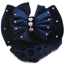 鼎喆饰品蓝职业头花银行宾馆航空邮政工作头花护士头花