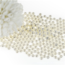 供应仿珍珠环保塑料珍珠8mm直孔仿珍珠abs串珠义乌珠子