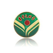 供应青年文明号徽章青年文明号胸牌圆形青年文明号厂家直销