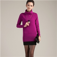 厂家直销秋装新款韩版平板长款针织衫毛衣大码打底衫长款毛