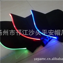 批发现货工厂LED光纤棒球帽，LED帽子，led光纤帽子，光纤发光帽