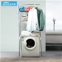 宝优妮洗衣机架浴室置物架卫生间置物架可伸缩浴室架子