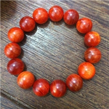 极品印尼帝王全透血龙木手串顶级男女手链情侣手饰透光佛珠