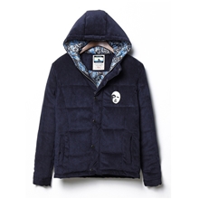 批发2013秋冬新款日系复古灯芯绒刺绣棉衣潮男必备外套S77