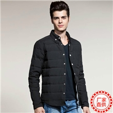 2013秋冬男装新款反季促销正品休闲修身轻薄时尚保暖衬衫羽绒服
