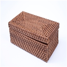 纯手工藤制品收纳盒外贸原单田园风
