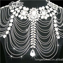 【新品上市】供应高贵气质水滴新娘项链新娘首饰套链系列（图）