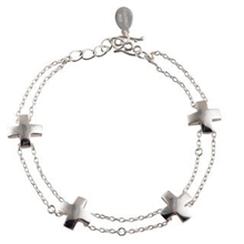 珠宝首饰厂家加工新款时尚925纯银手链手链批发