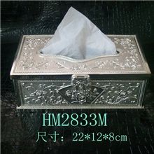 喜庆送礼得体方形多用收纳盒纸巾筒家居用品tissuebox拍戏道具