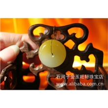 特价供应新疆和田玉金丝玉平安扣黄白吊坠【金玉旺轩】和田玉专卖