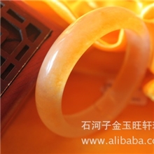 特价供应新疆和田玉戈壁玉金丝玉手镯【金玉旺轩】和田玉专卖