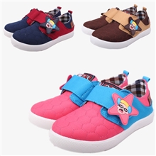 2013秋新款童鞋单鞋中童鞋纯色卡通光头强休闲舒适