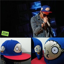 男女嘻哈帽平檐帽平沿帽棒球帽帽子FamilyguyCAP权志龙