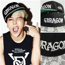 BIGBANGGD权志龙G-DRAGONBSX蛇皮纹帽子棒球平沿帽嘻哈街舞帽
