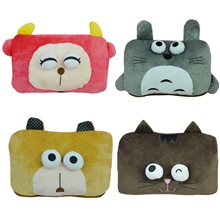 厂家批发2013年比扣爆款防爆卡通电热水袋暖手宝双插手热水袋