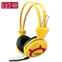 【一件代发】网吧头戴式耳机沃众CD-888/粗线抗暴力头戴式耳麦