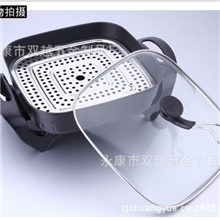 外贸转内销韩式电热锅电炒锅四方锅电煎锅专供超市礼品公司