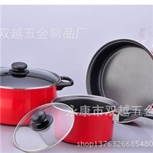 厂家供应厨房不粘锅煎锅汤锅炒锅礼品套装