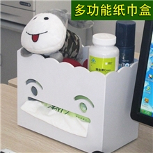 义乌厂家特价批发桌面多功能创意收纳纸巾盒简约环保现代质量好
