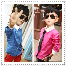 0577潮流童装批发2013秋装新款男童韩版小孩衬衣儿童长袖衬衫