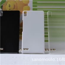 华为P6磨砂手机壳保护套皮套浮雕彩绘橡胶油半透明素材单底壳