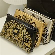 2013新款批发欧美复古风印花信封包斜挎包单肩包女包时尚手包