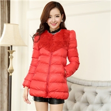 2013新款冬装女款韩版女装中长款修身棉衣女羽绒棉服棉袄外套女