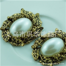 2.5*3cmDIY饰品配件|手机壳美容，珍珠礼盒材料，礼盒装饰扣