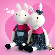 提拉米苏情侣兔兔批发2013新品婚庆娃娃公仔婚庆礼品正品混批