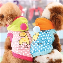 Q-baby宠物圆点小鹿马甲狗狗卡通可爱衣服宠物衣服批发