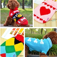 宠物用品批发现货特价漂亮宠物毛衣狗狗衣服秋冬装多种尺寸