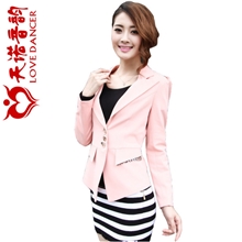 天诺音韵女小西服黑色小西服白色小西装长袖职业女装186712