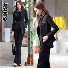 女装外套秋冬季短款小西装外套韩国职业套装西裤女士服装批发