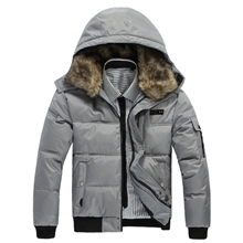 批发13新品秋冬外套男士棉服大毛领男式棉衣棉袄男装棉衣男M803