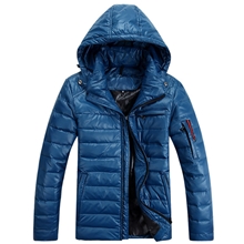 DIY定做改标贴牌男装新款户外男式羽绒服男士短款羽绒服白标-1308