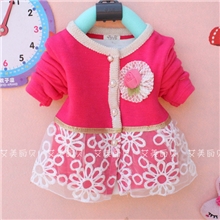 【包邮】2013新款春装小童长袖开衫女童全棉zybe包边羊毛开衫