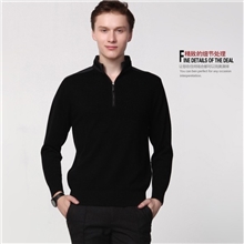 2013冬季新款男士休闲加厚立领正品羊毛衫针织男装特价订货