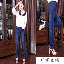 厂家直销女式牛仔裤牛仔裤批发女式牛仔裤批发小脚裤