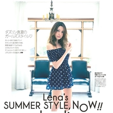 ViVi8月Lena同款Dazzlin圆点波点一字领吊带抹胸雪纺连体衣裤女