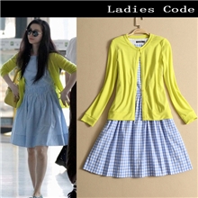 供应2013秋冬新款欧美精品女装连衣裙范冰冰明星同款女装连衣裙