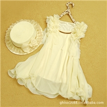 清仓特价厂家女装批发夏季时尚新品韩版无袖雪纺娃娃罩衫上衣