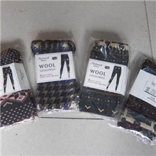 批发供应外贸原单女装打底裤韩单大码弹力雪花小鹿图案打底裤靴裤