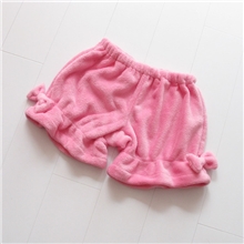 萘洛大小姐LOVEZ软妹糖果色蝴蝶结珊瑚绒秋冬南瓜裤打底裤