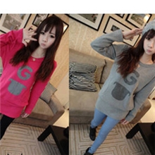 2013秋冬季新款韩版加绒加厚包臀显瘦女T恤长款长袖打底衫