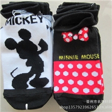 [日单】纯棉卡通船袜/绝对纯棉/款式多种库存袜子/便宜批发/