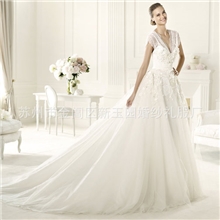 新玉园婚纱礼服厂来图定制承接外单SPT-415