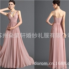 供应2013新款婚纱礼服，雪纺晚礼服，厂家直销，承接外贸来图定制