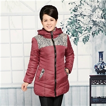 2013中老年棉衣女新款妈妈秋冬装中年人加肥厚保暖棉服女装外套